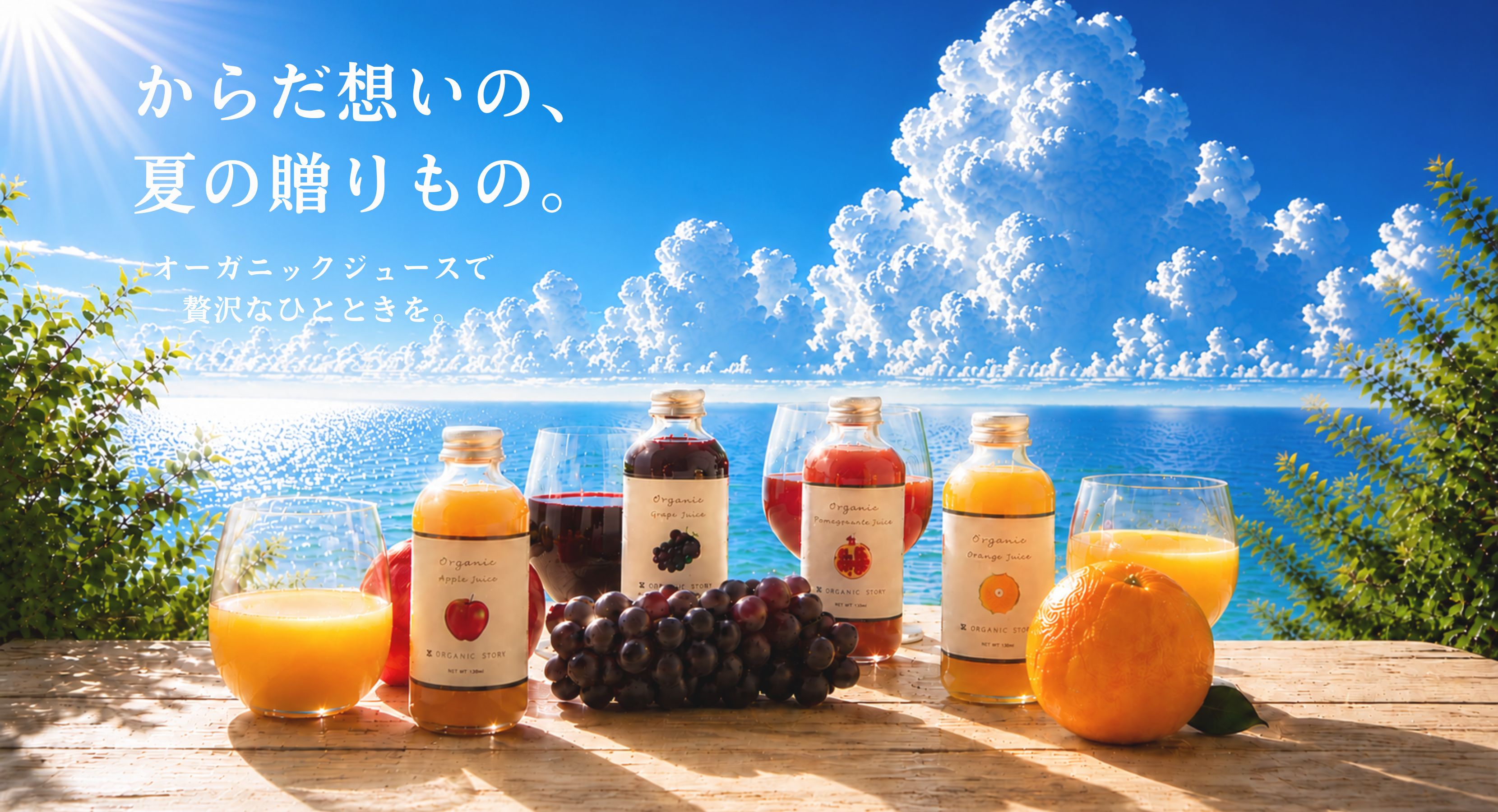 2026   　からだ想いの、夏の贈りもの。